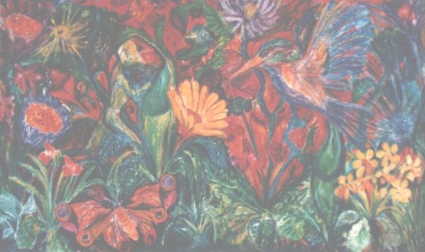 Bird and Flowers