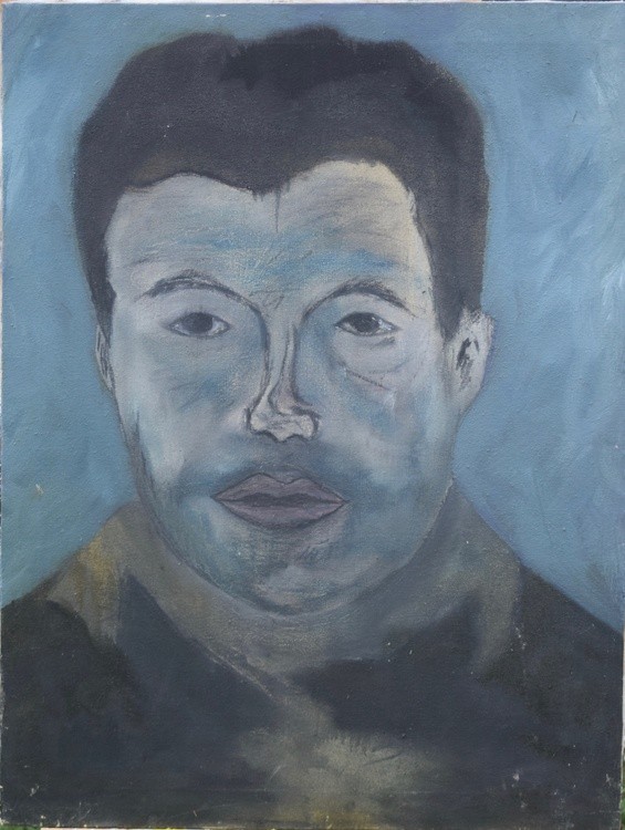 Blue Portrait