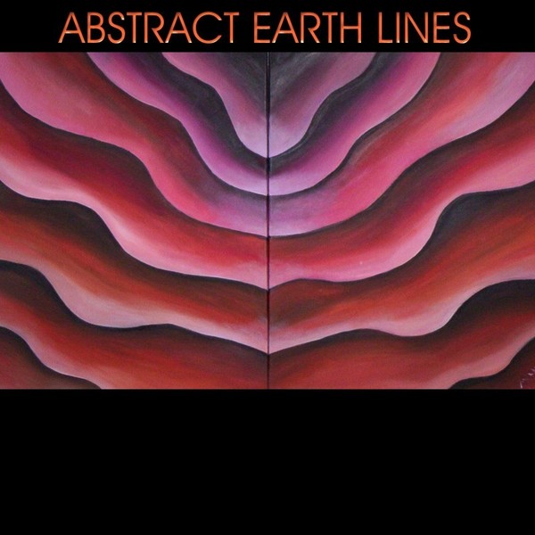 Abstract Earth lines duo