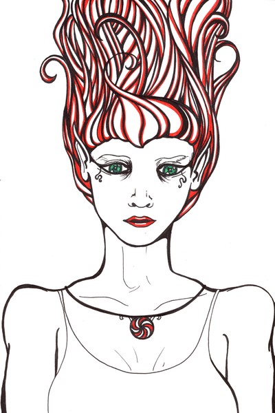 Flame Girl 1