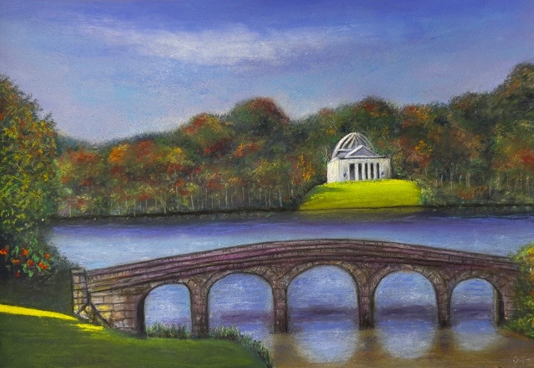 Stourhead Gardens - Temple of Apollo