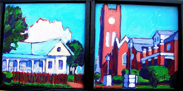 Arna Bontemps House and St. Francis Cathedral 