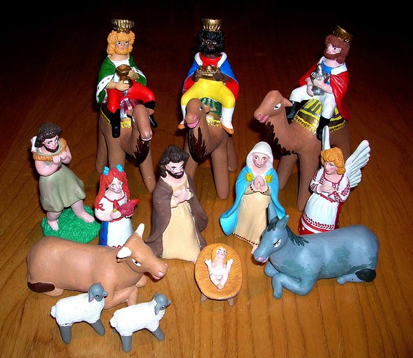 Epiphany (Guatamalan Nativity, painted by me)