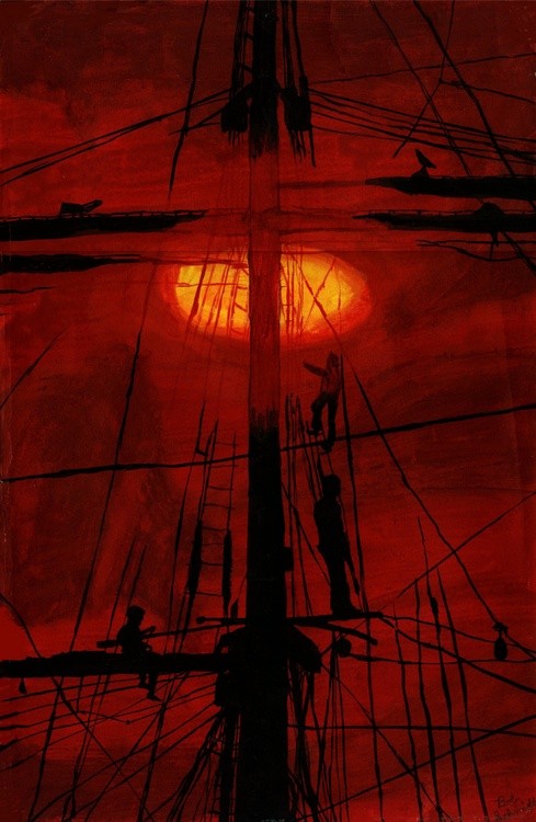 Sunset at Sea