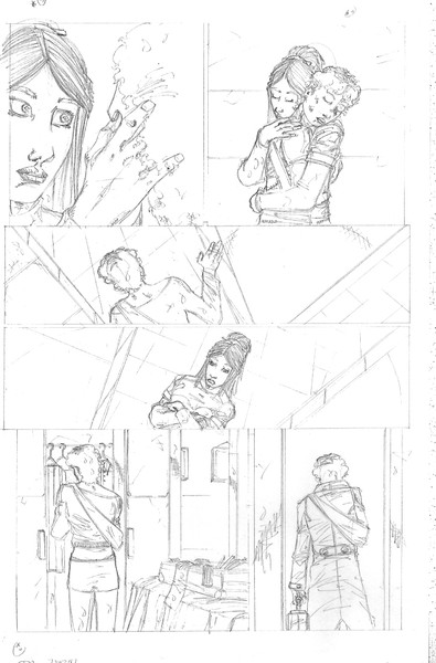 ideal comics page 10 pencil