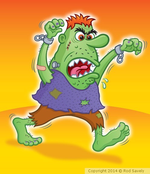 Angry Green Monster