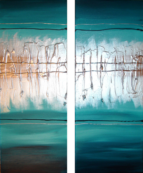 turquoise metal