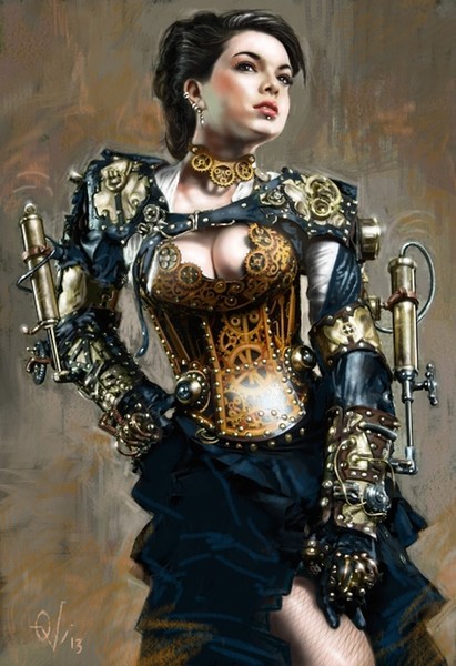 Steam-Punk-Girl