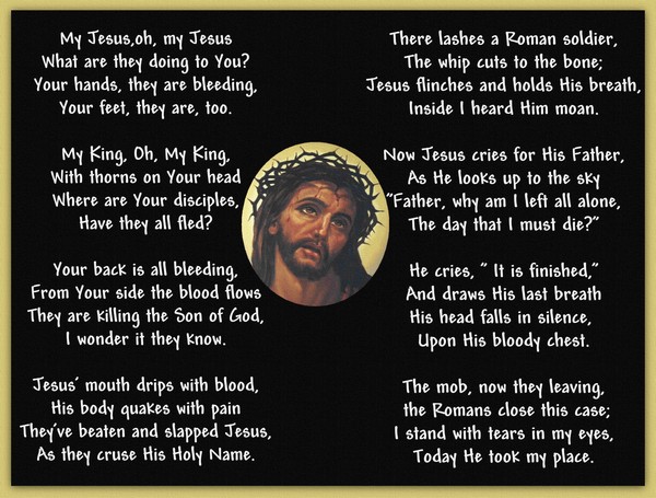My Jesus My Jesus......