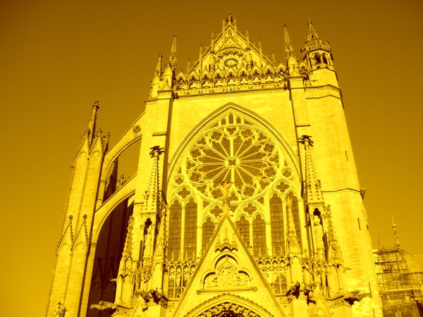 Cathedral in Metz, France