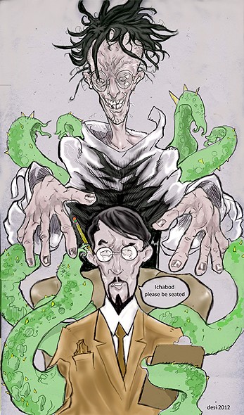 Ichabod Jones Monster Hunter (color submission)