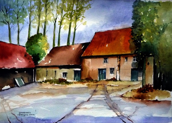 Opbrakel (Flemish Ardennes) plein air