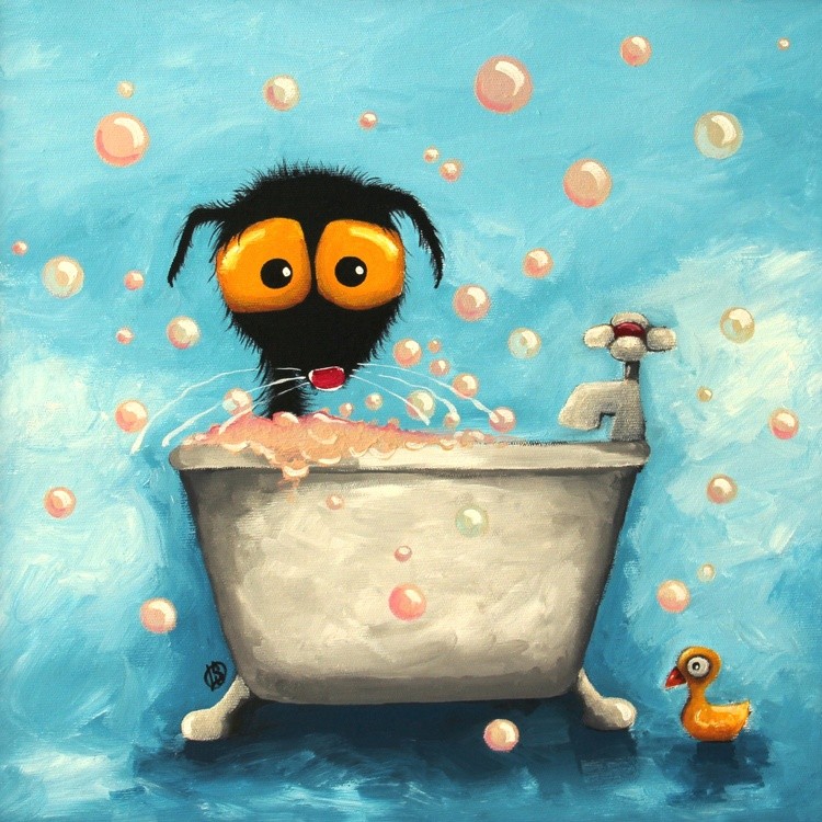 Bath-time bubbles
