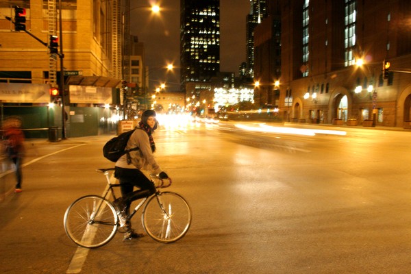 night bike girl.