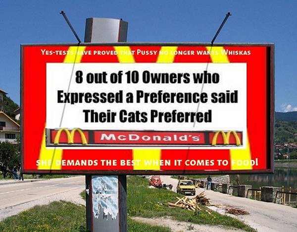 9 out of 10 Cats