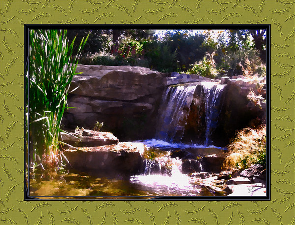Peaceful Waterfall