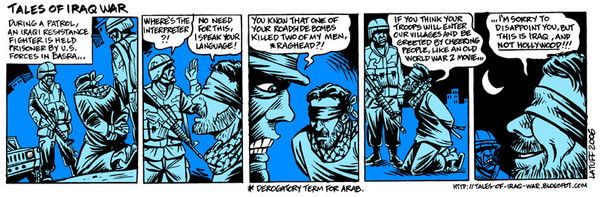 Tales of Iraq War webcomics 2