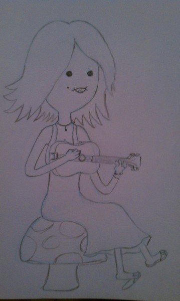 My friend as a Adventure Time Character