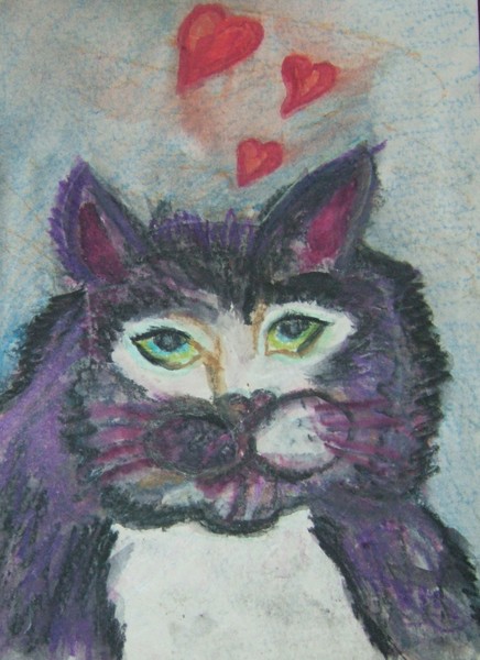 Hearts and Kitty P Miller