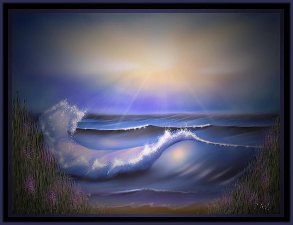 By the sea