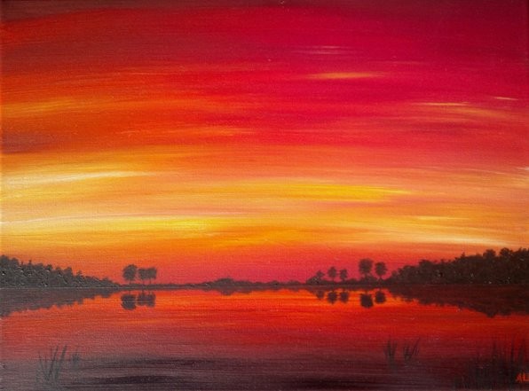 River Sunset