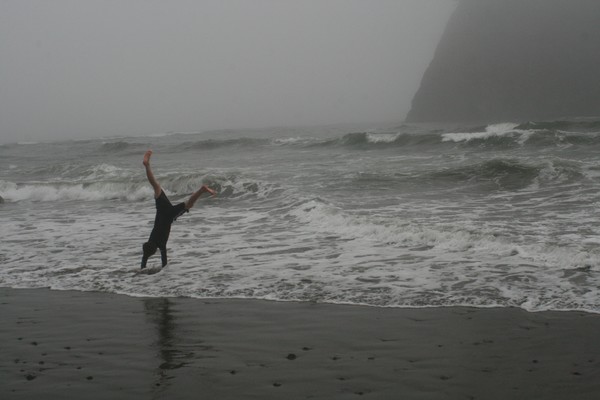 Agile Lad at the Ocean