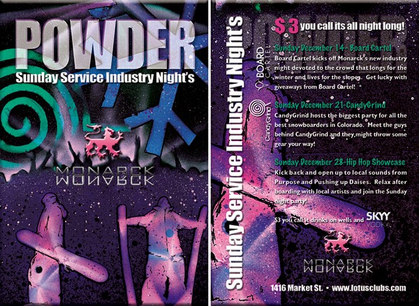 Industry Night Promo at Monarck