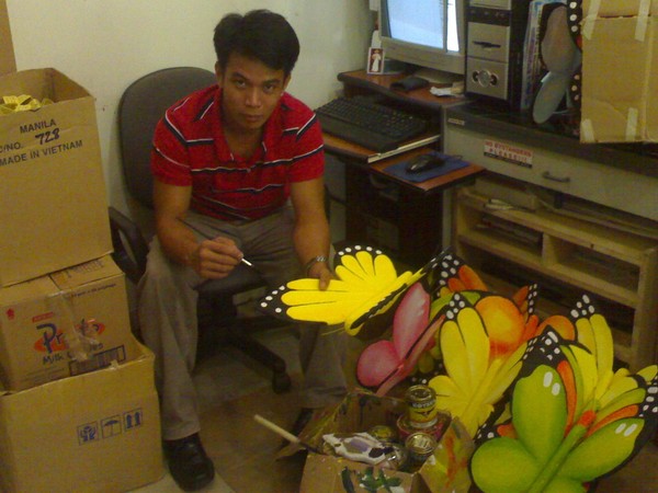The making of butterfly