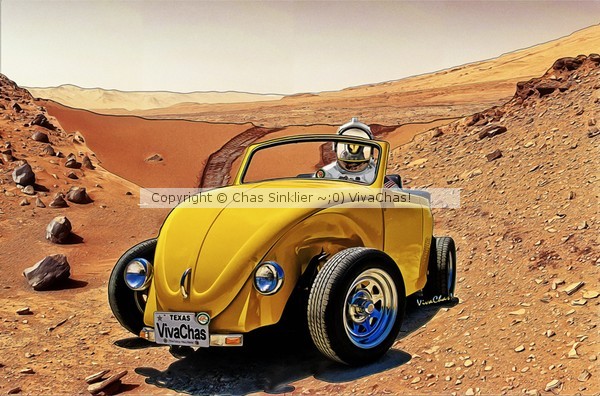VivaChas and JuJuni on Mars