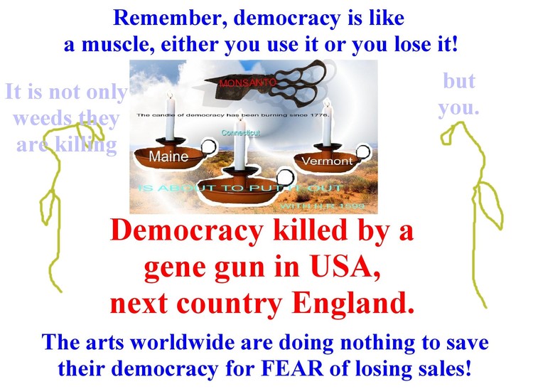 DEMOCRACY DIES IN USA -NEXT ENGLAND