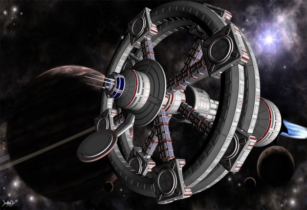 Colony ship Ares II - Entering the system.