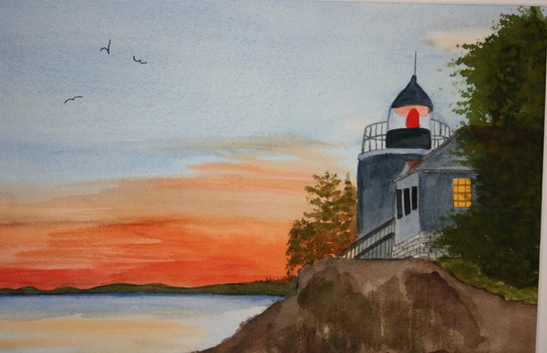 Lighthouse at Sunrise