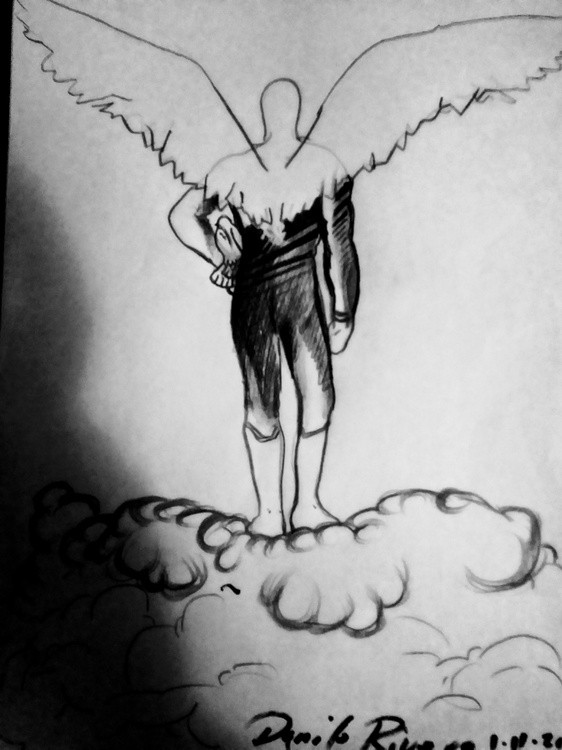 Are angel looking doen on us 