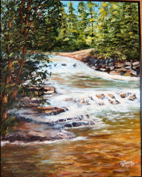 Manmade Waterfall-2