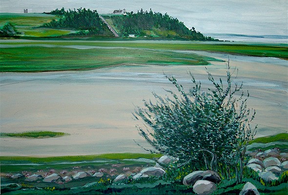 Stunted Apple Tree, Gazebo View #2