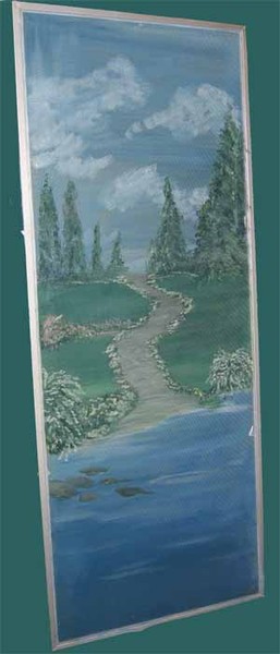 A lake path
