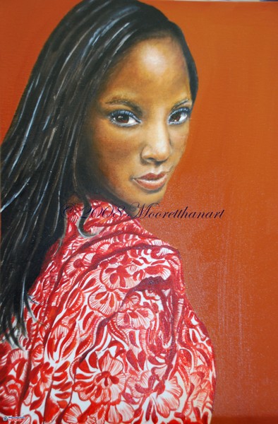 'Born Under The Sun' woman portrait