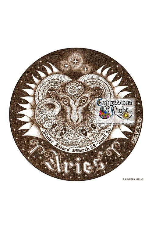 ExpoLight-Graphic-Arts-Zodiac-1992-0001-Aries (Pen-&-Ink-Sepia-SP)