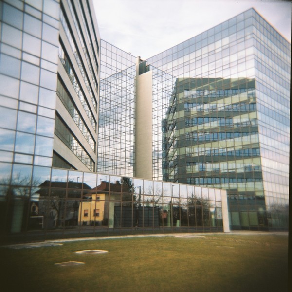Lomo architecture - Ljubljana
