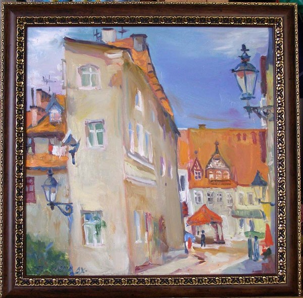 Reszel. old citi. Poland.