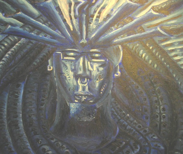 H.R. Giger Self Portrait