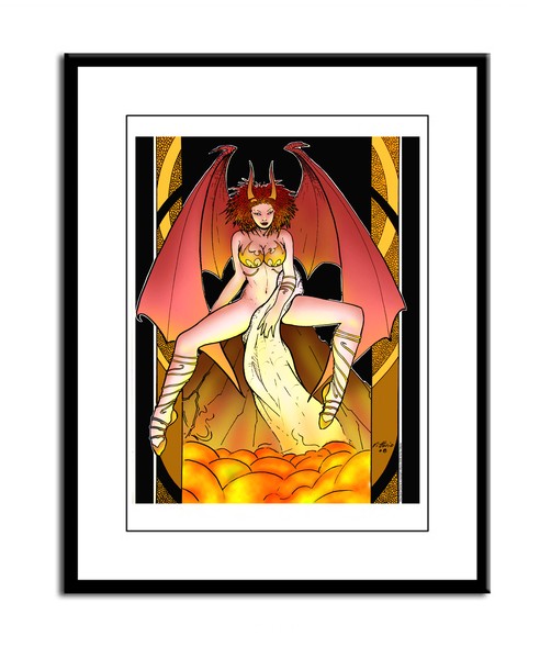 Demia She Devil Framed