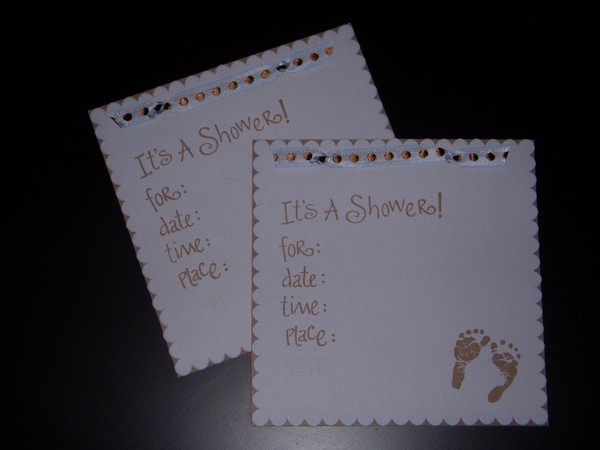 baby shower invitation