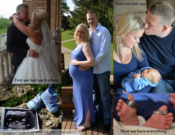 Baby M Collage w/ Quote