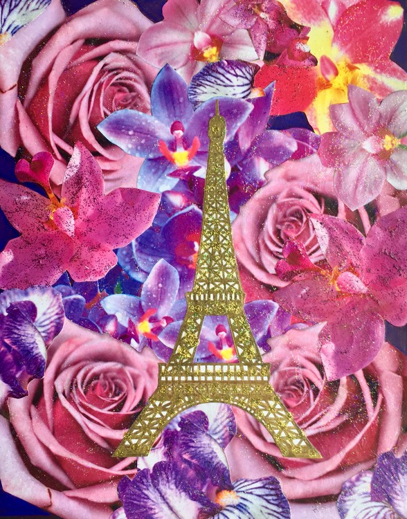 LES FLEURS AU PRINTEMPS DE TOUR EIFFEL
