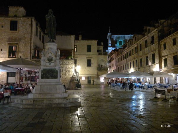 Croatia-Dubrovnik at night