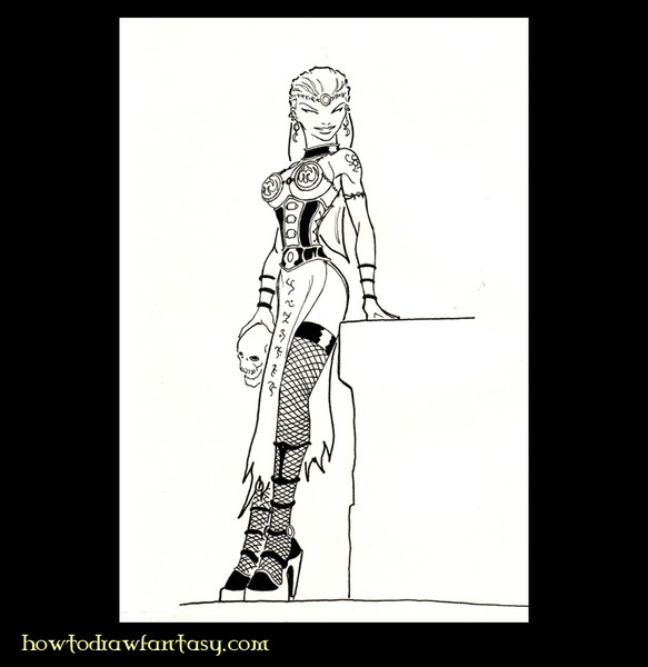 Immortal sorceress