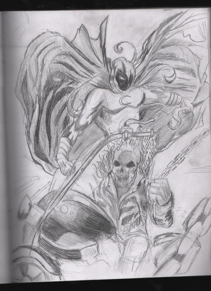 ghostrider and moonknight 