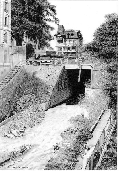 Building site of subway 1
