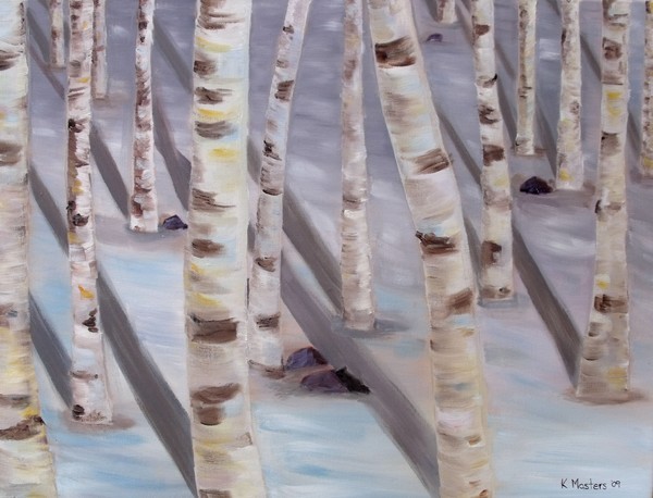Winter Birches